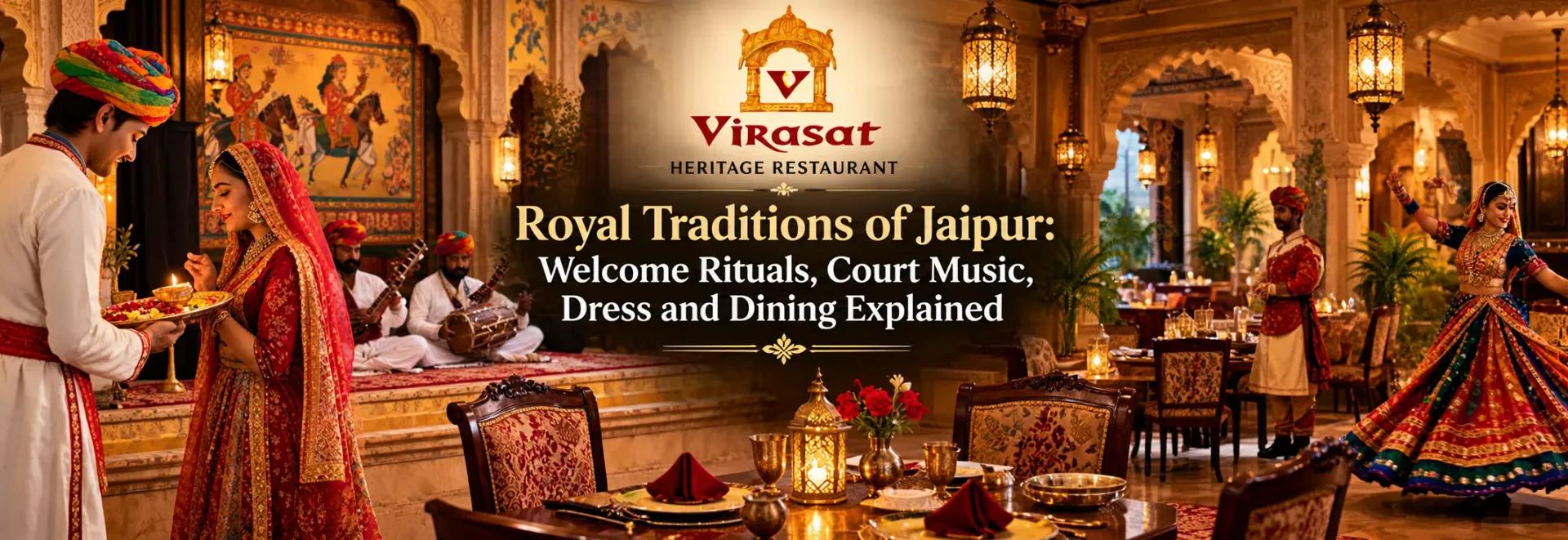 Royal Traditions of Jaipur: Welcome Rituals, Court Music, Dress and Dining Explained