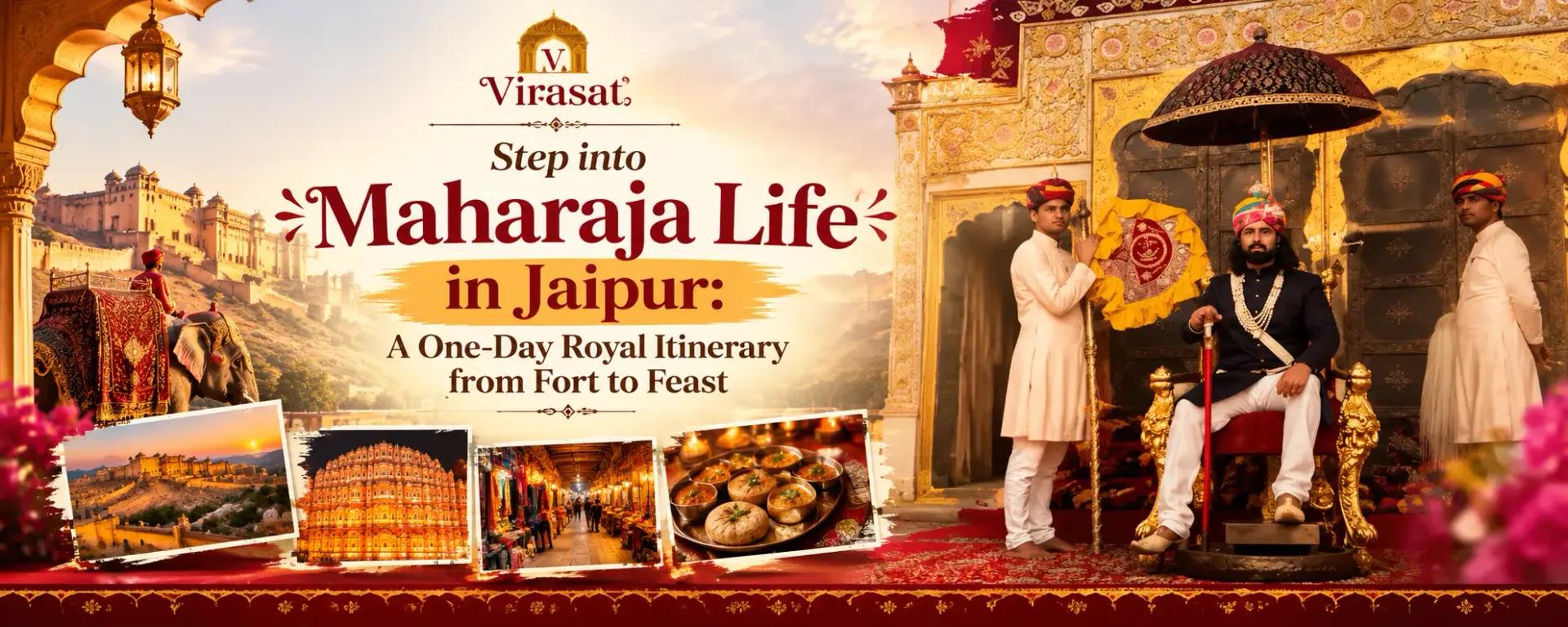 Step into Maharaja Life in Jaipur: A One-Day Royal Itinerary from Fort to Feast
