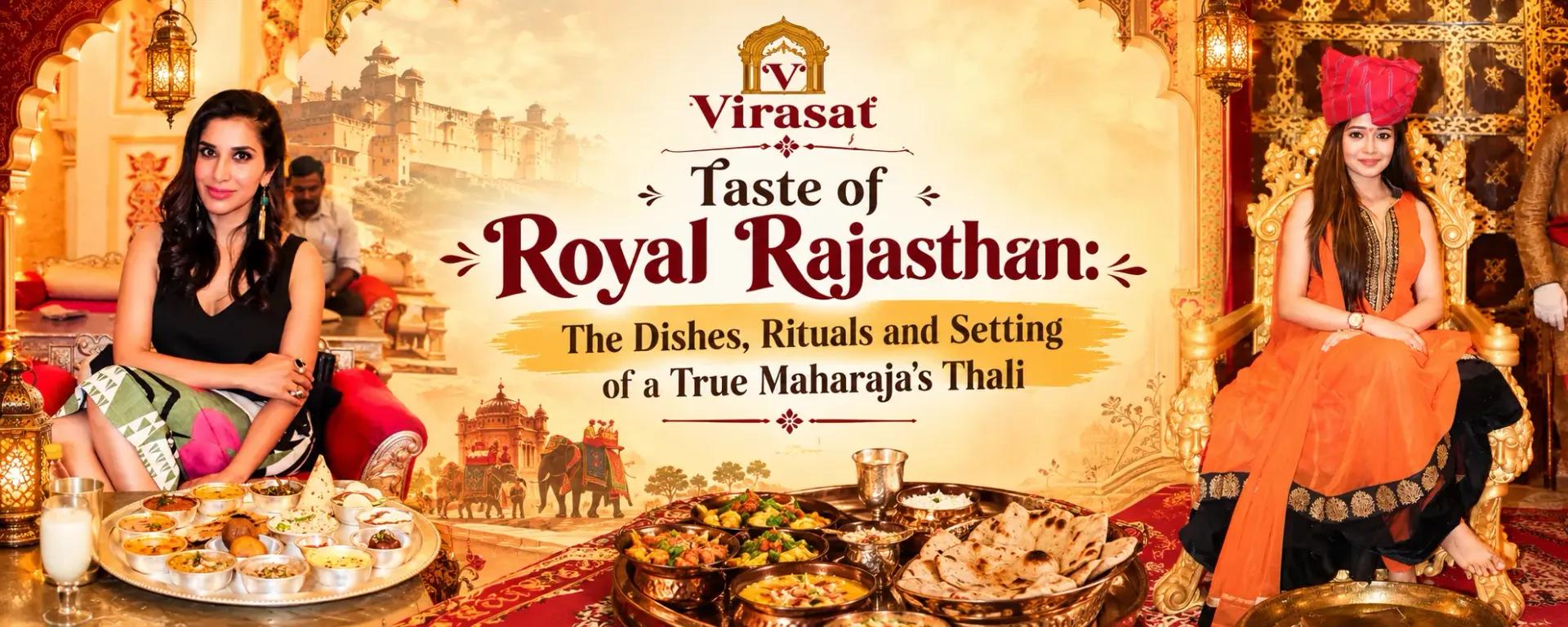 Taste of Royal Rajasthan: The Dishes, Rituals and Setting of a True Maharaja’s Thali