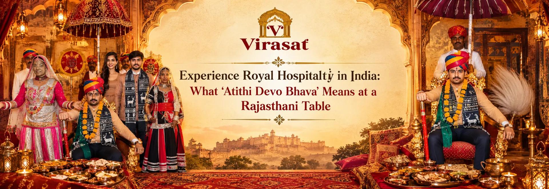 Experience Royal Hospitality in India: What “Atithi Devo Bhava” Means at a Rajasthani Table