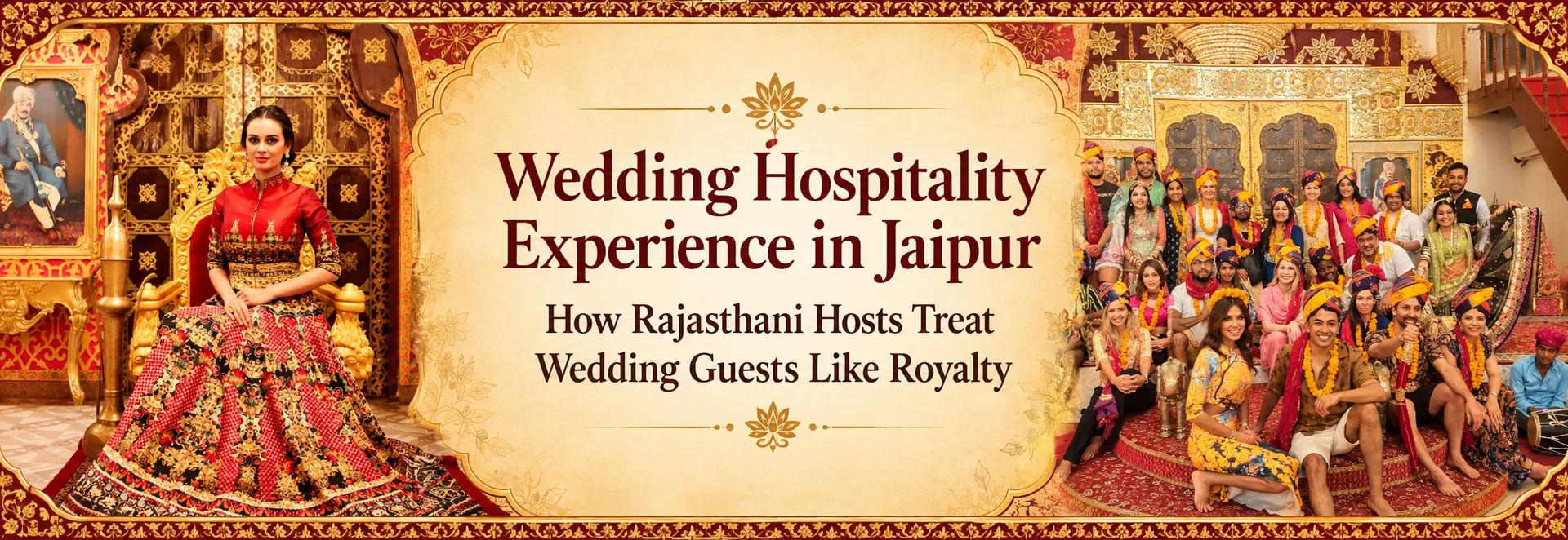 Wedding Hospitality Experience in Jaipur: How Rajasthani Hosts Treat Wedding Guests Like Royalty