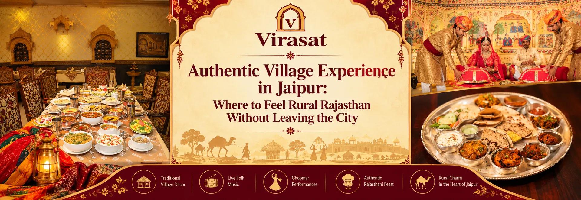 Authentic Village Experience in Jaipur: Where to Feel Rural Rajasthan Without Leaving the City