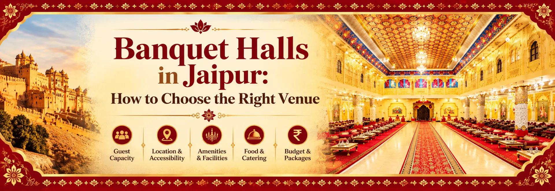 Banquet Halls in Jaipur: How to Choose the Right Venue