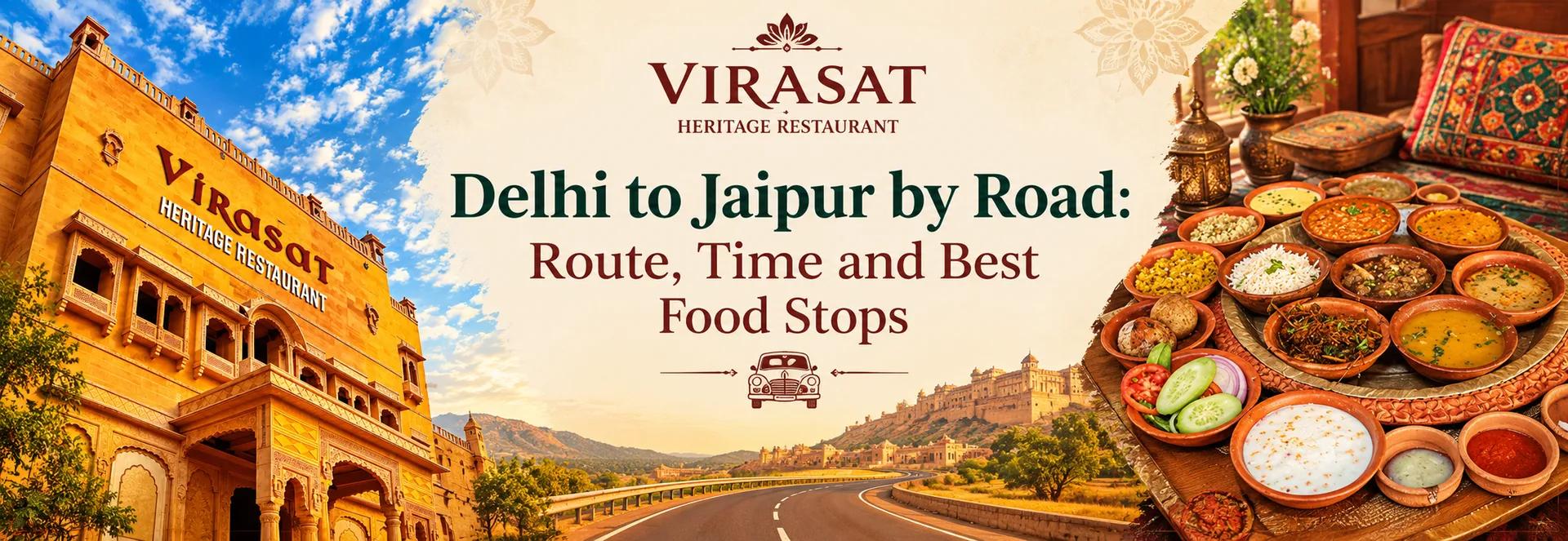Delhi to Jaipur by Road: Route, Time and Best Food Stops