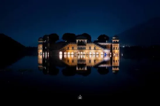 Jal Mahal After Dark