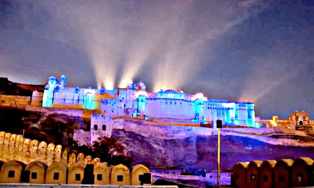 Light and Sound Show at Amer Fort